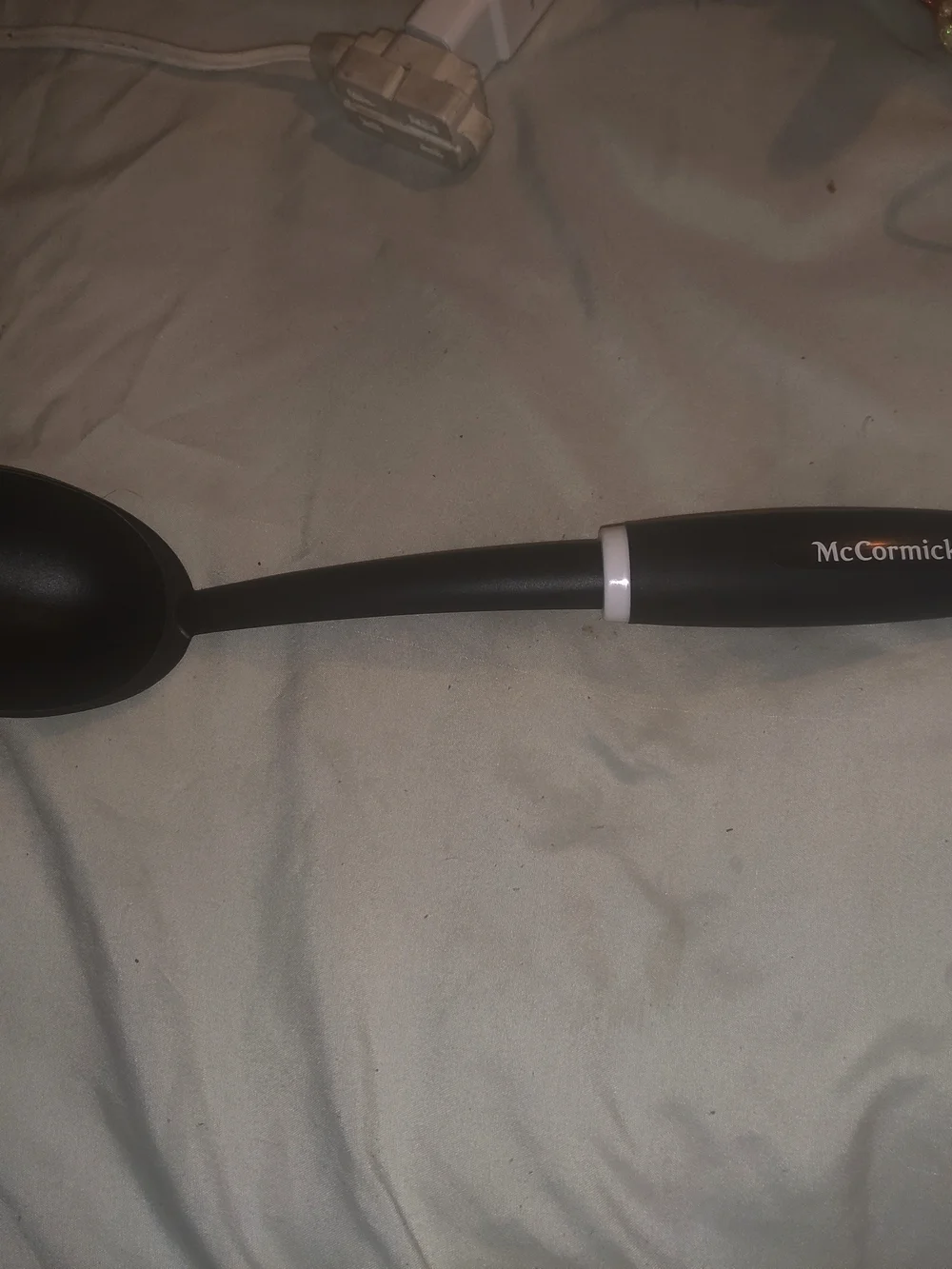 McCormick Black Nylon Cooking Spoon – Durable Heat-Resistant Kitchen Utensil